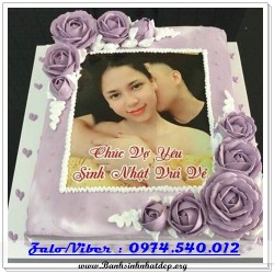 Mẫu Bánh Sinh Nhật Đẹp - A1168